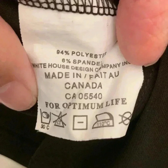 Simpli, deep brown  tunic, well tailored w long sleeves, square neck - Picture 7 of 8